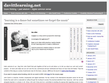 Tablet Screenshot of davittlearning.net